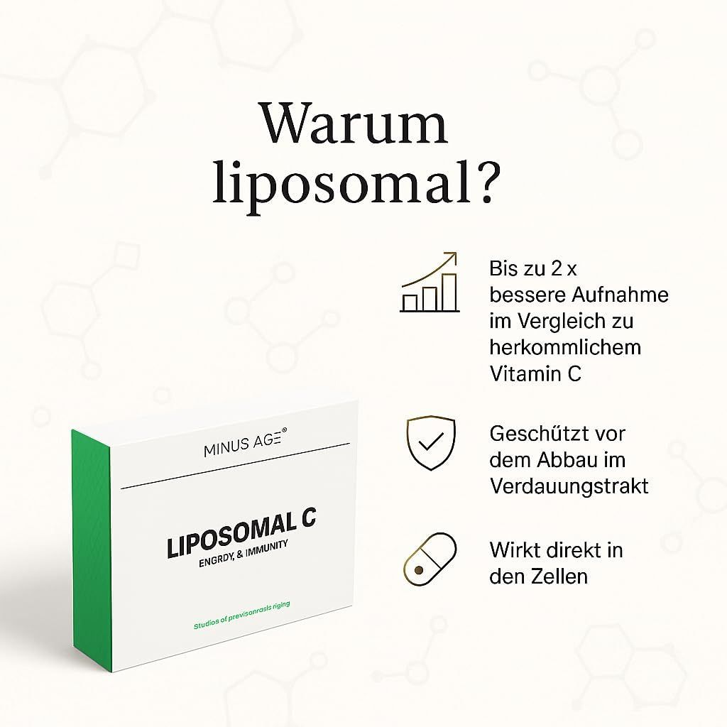 Minus Age Liposomales Vitamin C  Immunsystem Kapseln