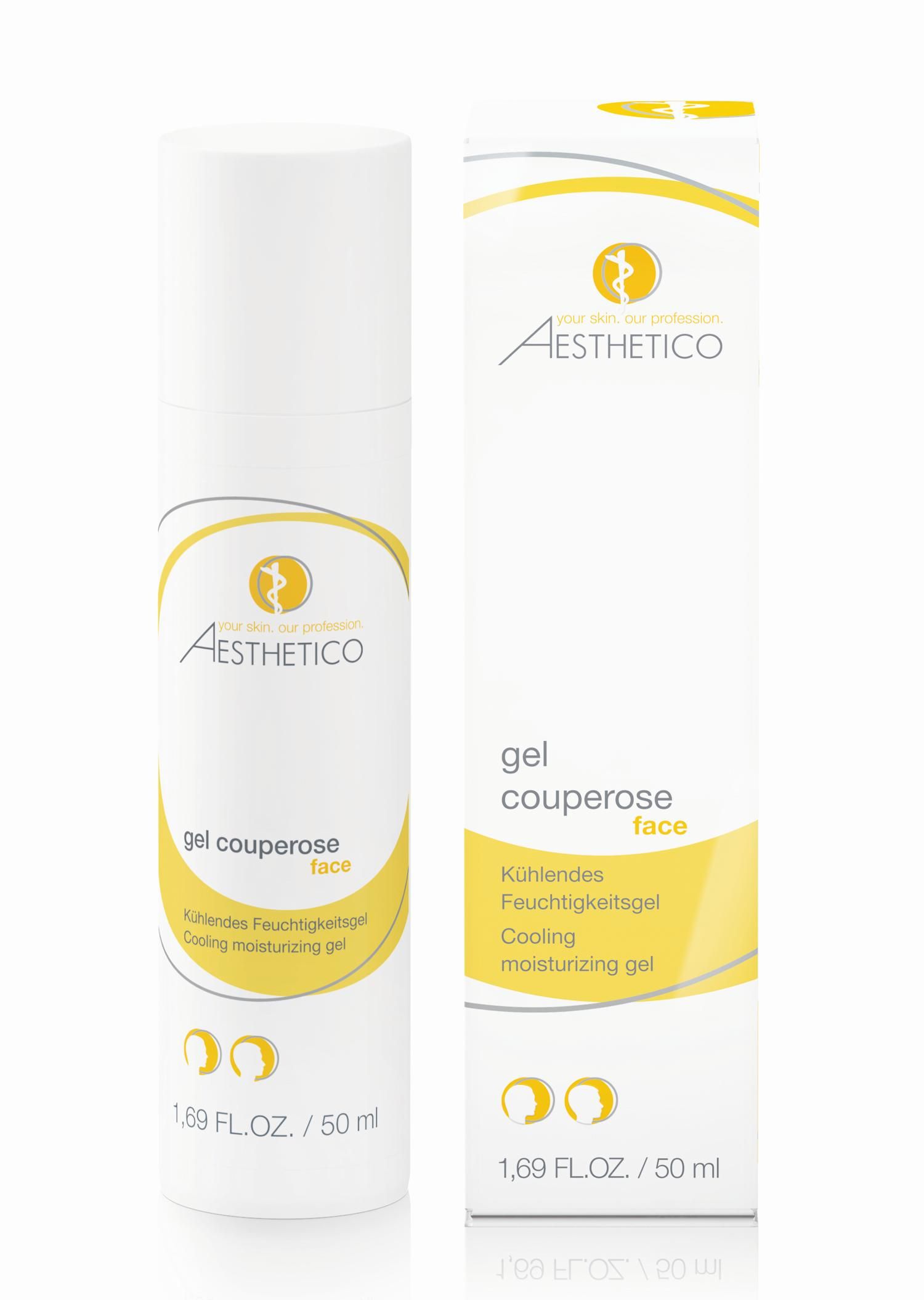 gel couperose Gesichtspflege, Aesthetico