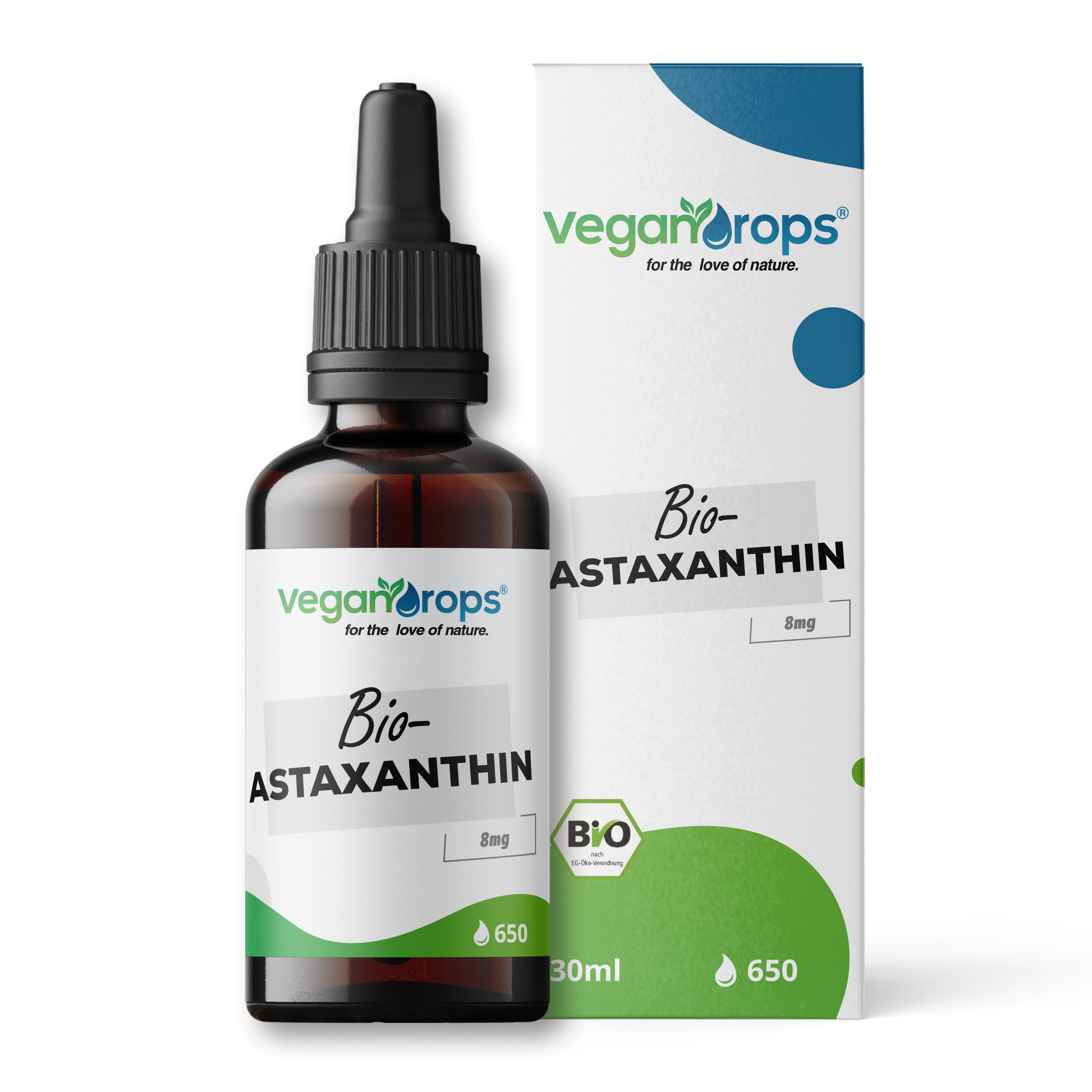 Vegan Drops® - Bio-Astaxanthin Tropfen 30 ml