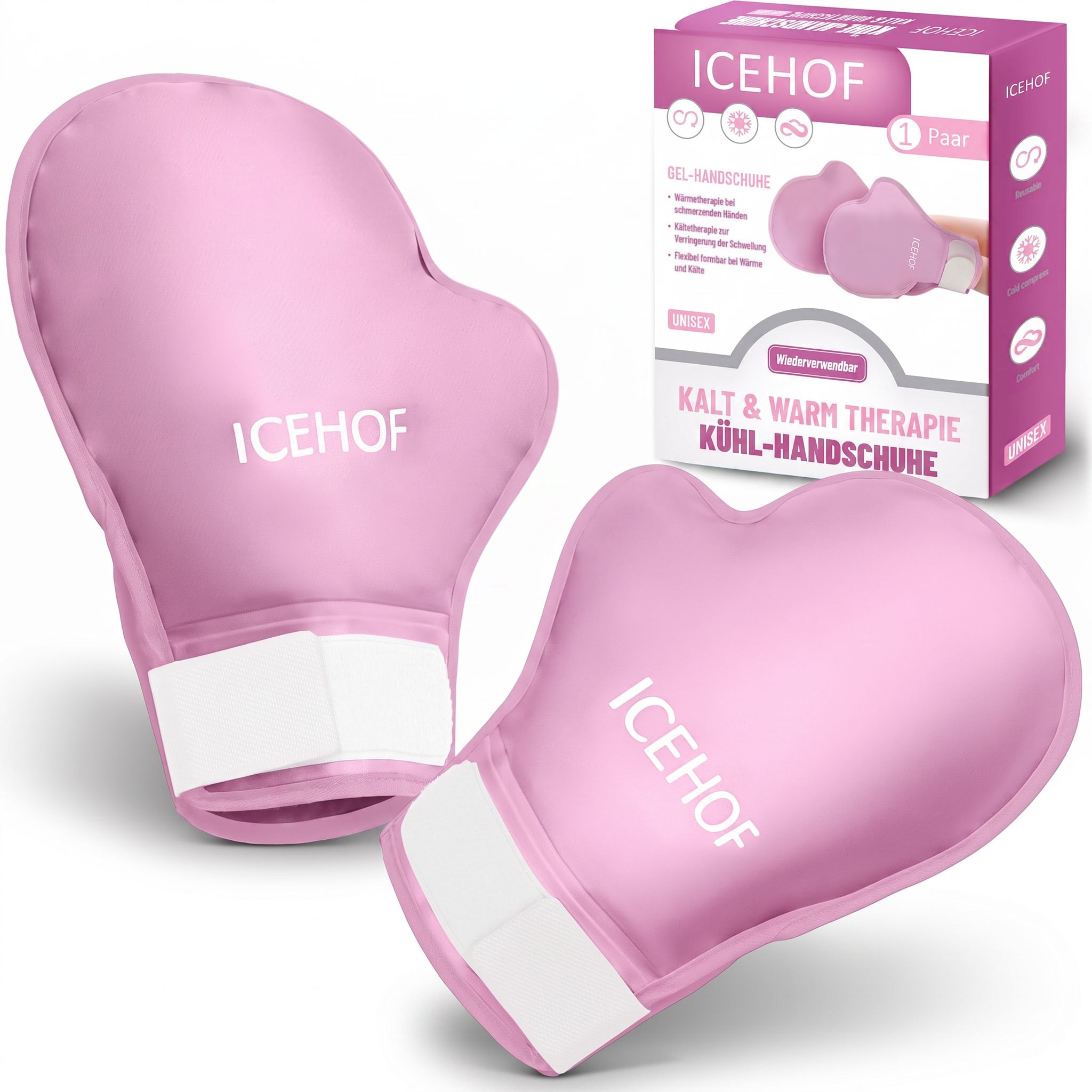 Icehof Gel-Kühlhandschuhe 2 St Handschuhe