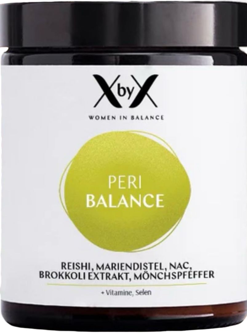 XbyX® Peri Balance - Hormon-Balance ab der Perimenopause - Reishi, Mariendistel & Mönchspfeffer