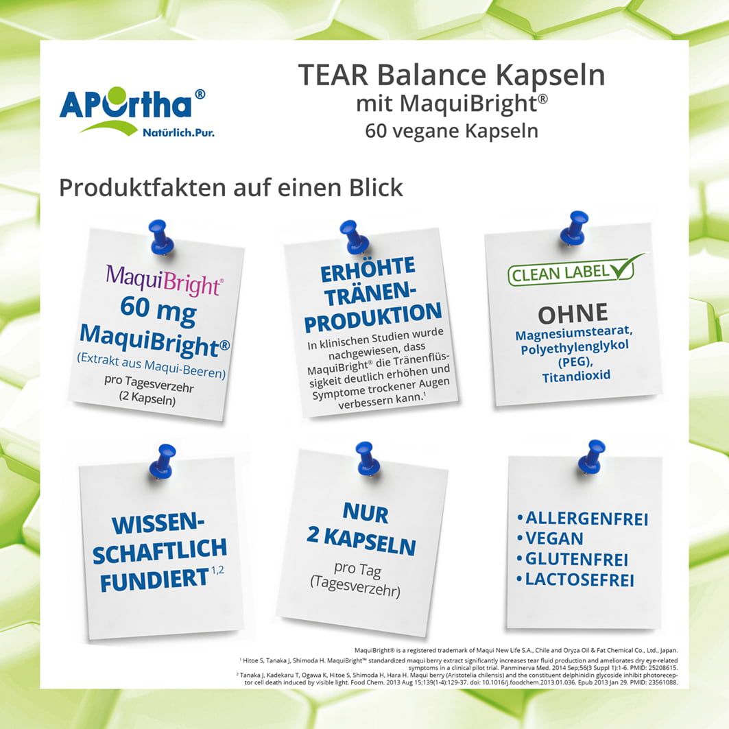 APOrtha® Tear Balance mit MaquiBright® - Kapseln 60 St