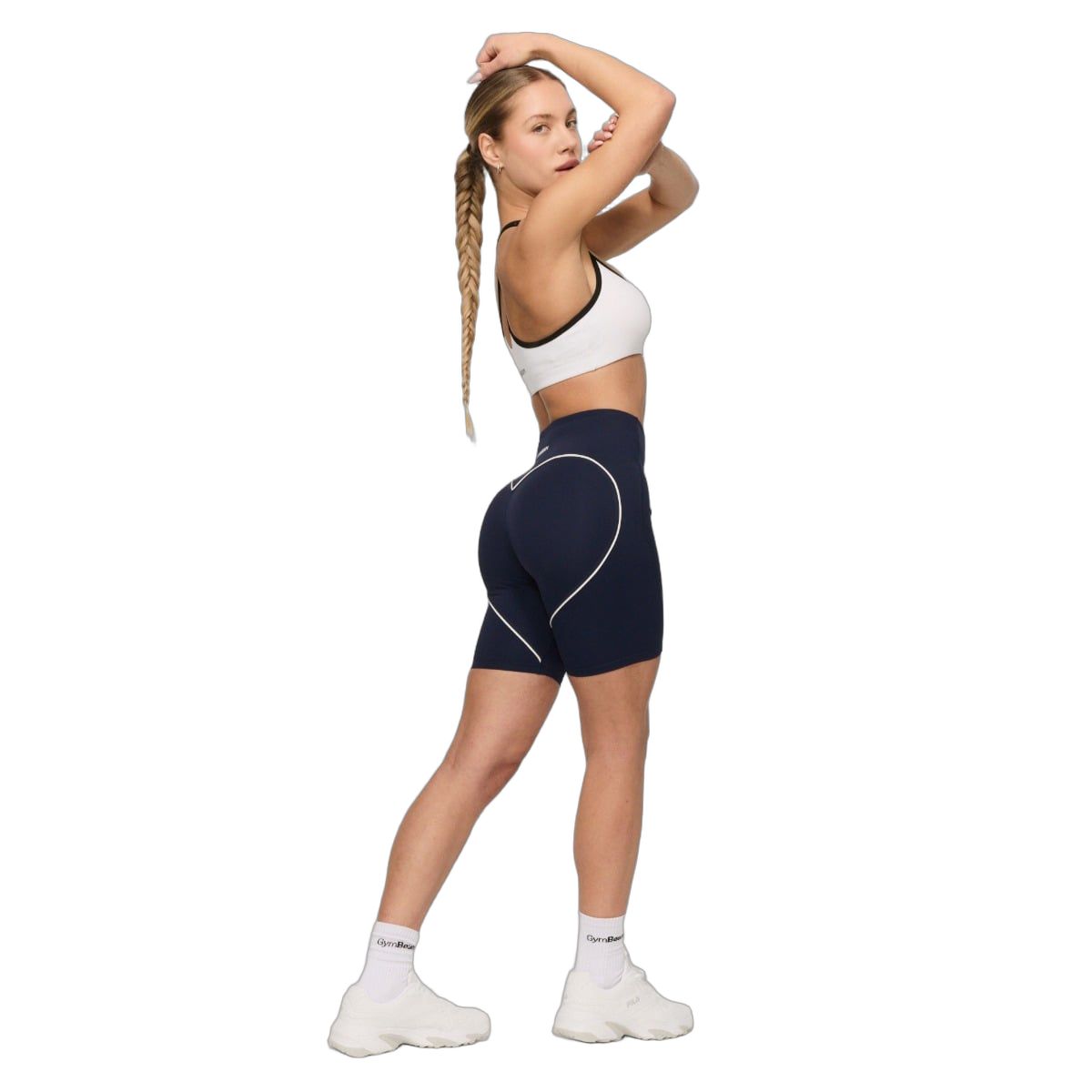 GymBeam Shorts Damen Slim mit Gummizug Varsity Blue