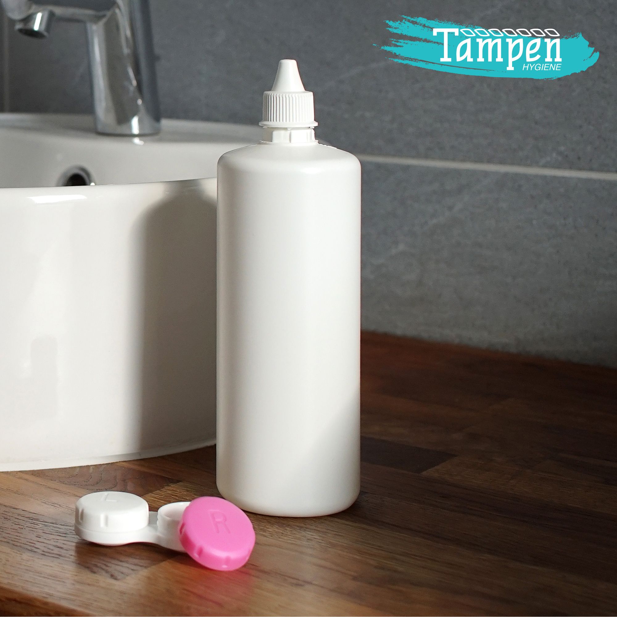 TAMPEN Kontaktlinsenbehälter 12er - rosa