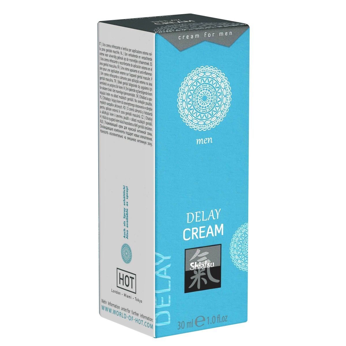 Shiatsu *Delay Cream* 0,03 l Creme