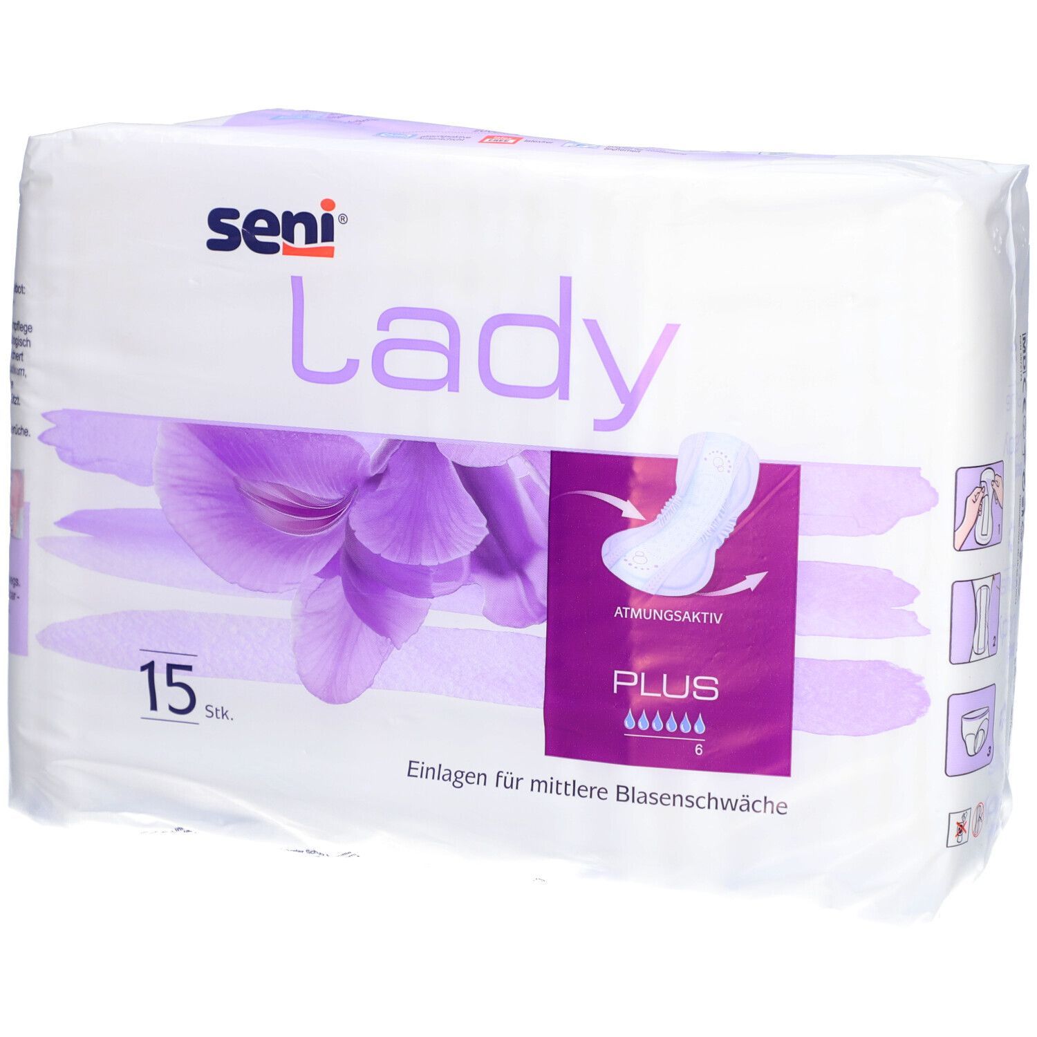 Seni Lady Plus Einlage 15 Stk