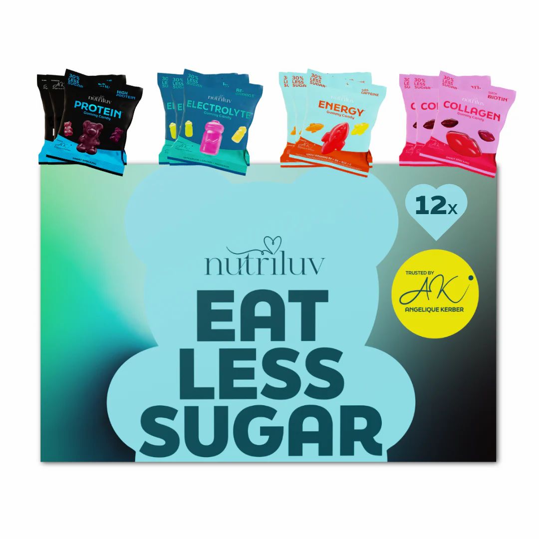 Bett'r Snack Mix Bundle - Fruchtgummis mit Protein, Collagen, Elektrolyte, Koffein 900 g