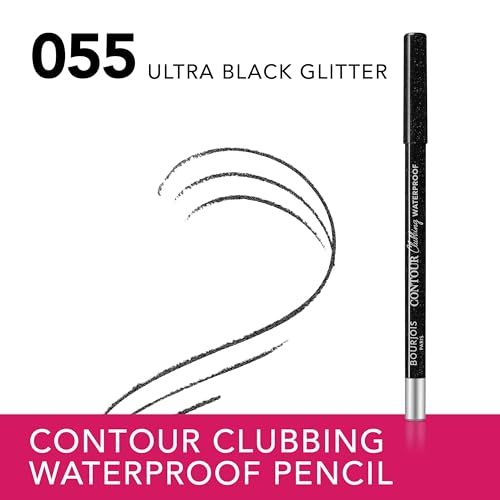 contour clubbing wasserfester Eyeliner #055-Ultra Black Glitter r