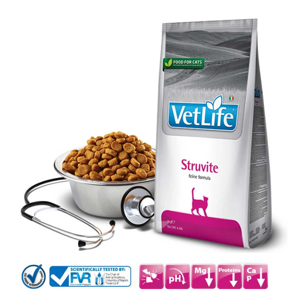 Trockenfutter Farmina VetLife Struvit Auflösung - Katze Adult