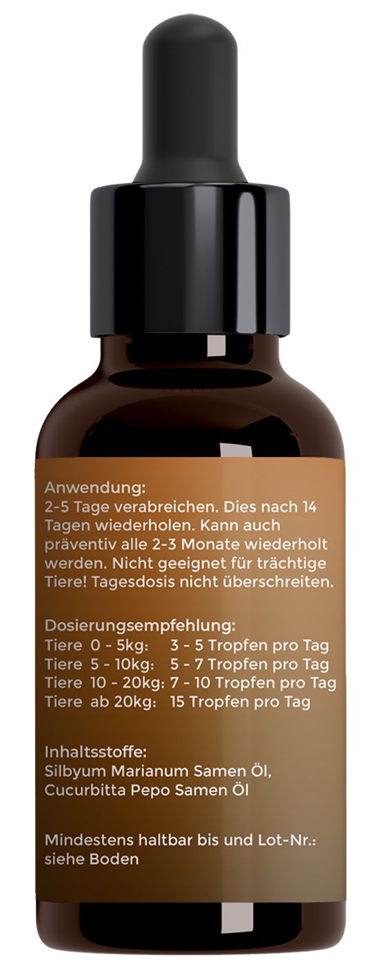 Adema Natural® Wurmidin Liquid - Wurmmittel / Wurmkur 1 St Öl