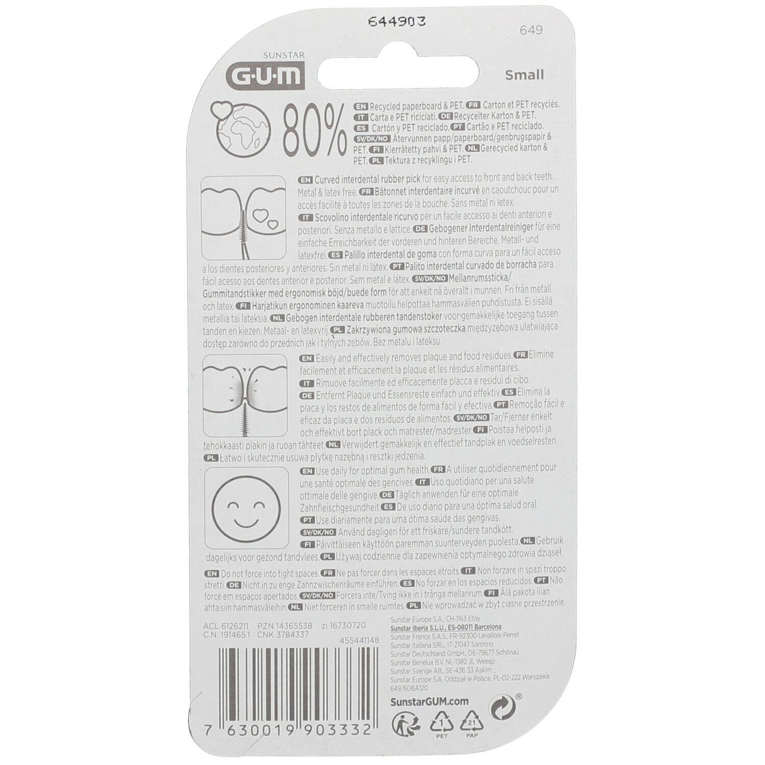 GUM® SOFT-PICKS® ADVANCED Small Interdentalbürsten