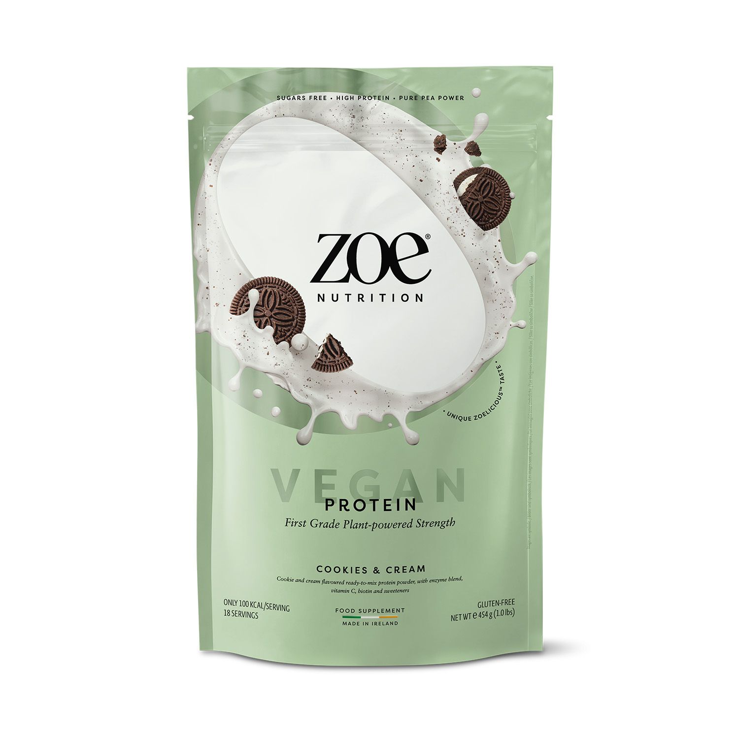 zoe Vegan Protein 454 g Pulver