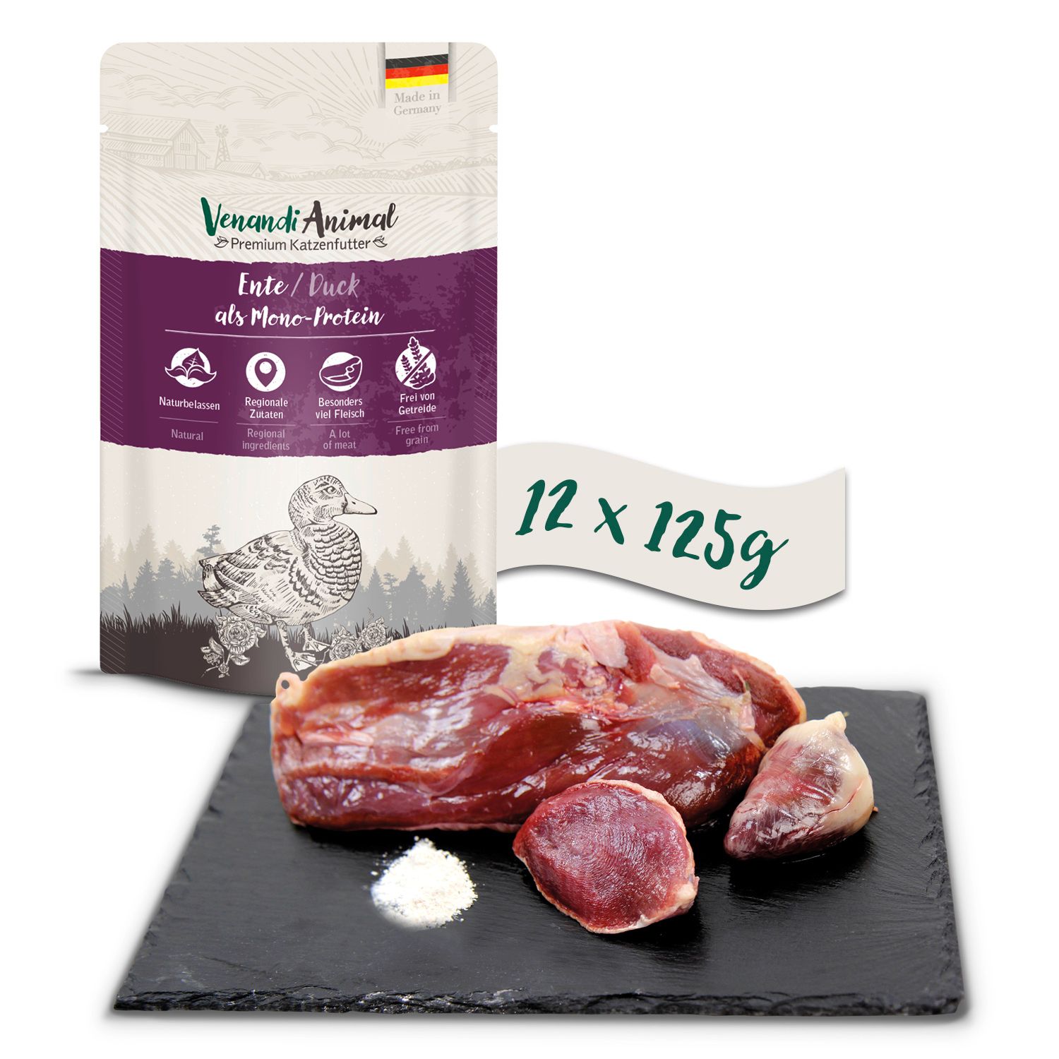 Venandi Animal - Ente als Monoprotein