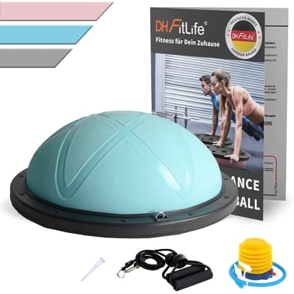 DH FitLife Yoga Gleichgewichtstrainer mit Pumpe