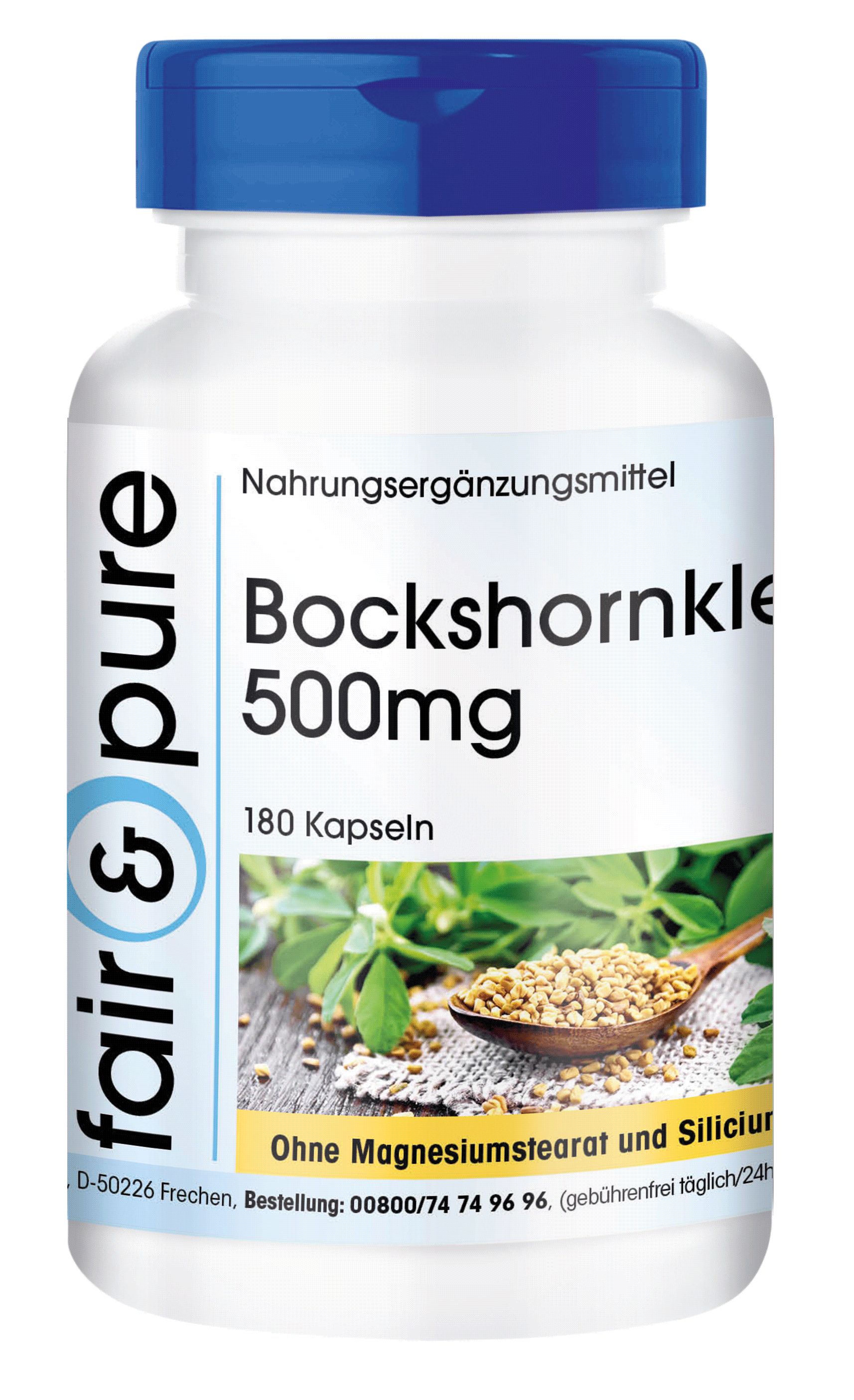 fair - pure | Bockshornklee 500mg 180 St