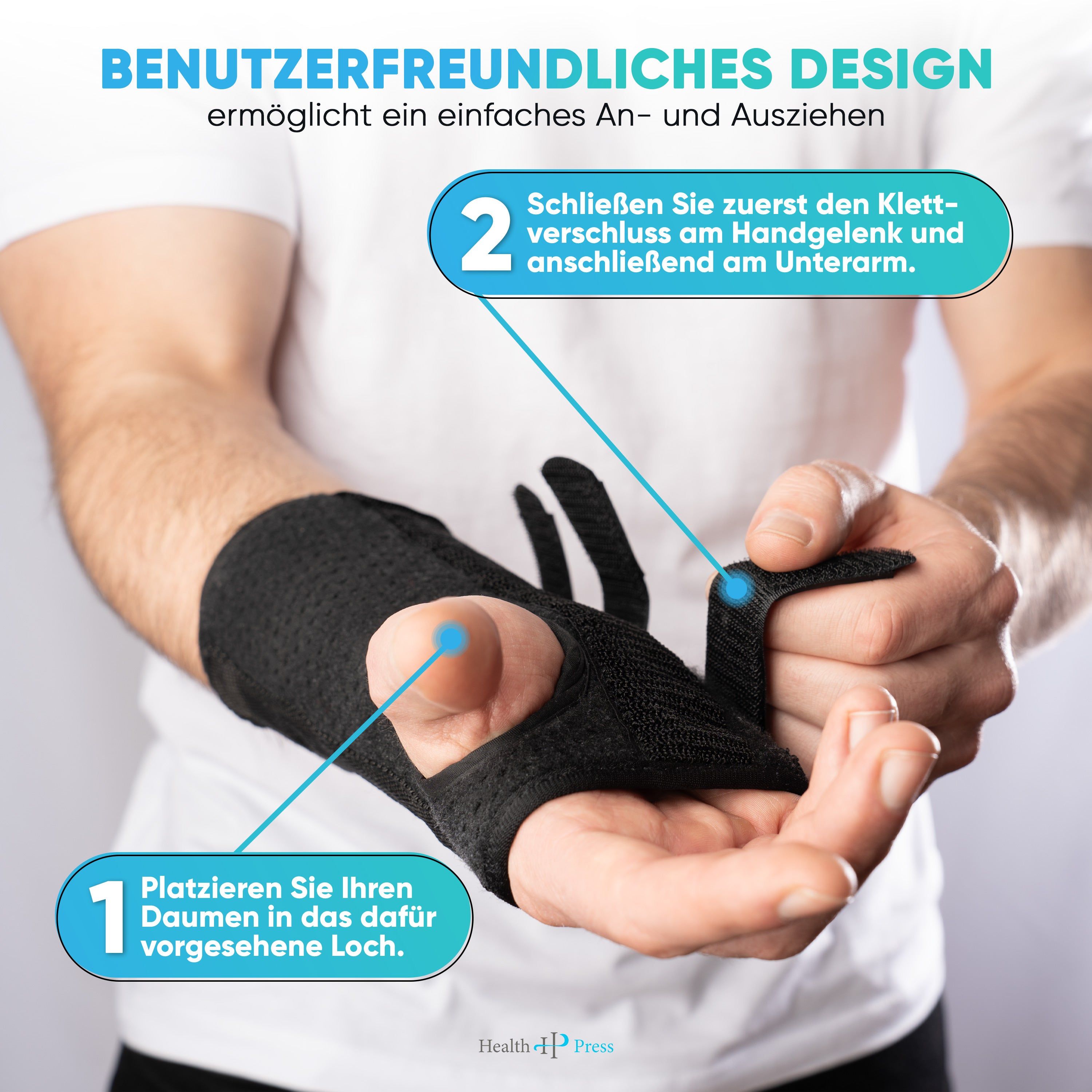 Health Press Karpaltunnelbandage