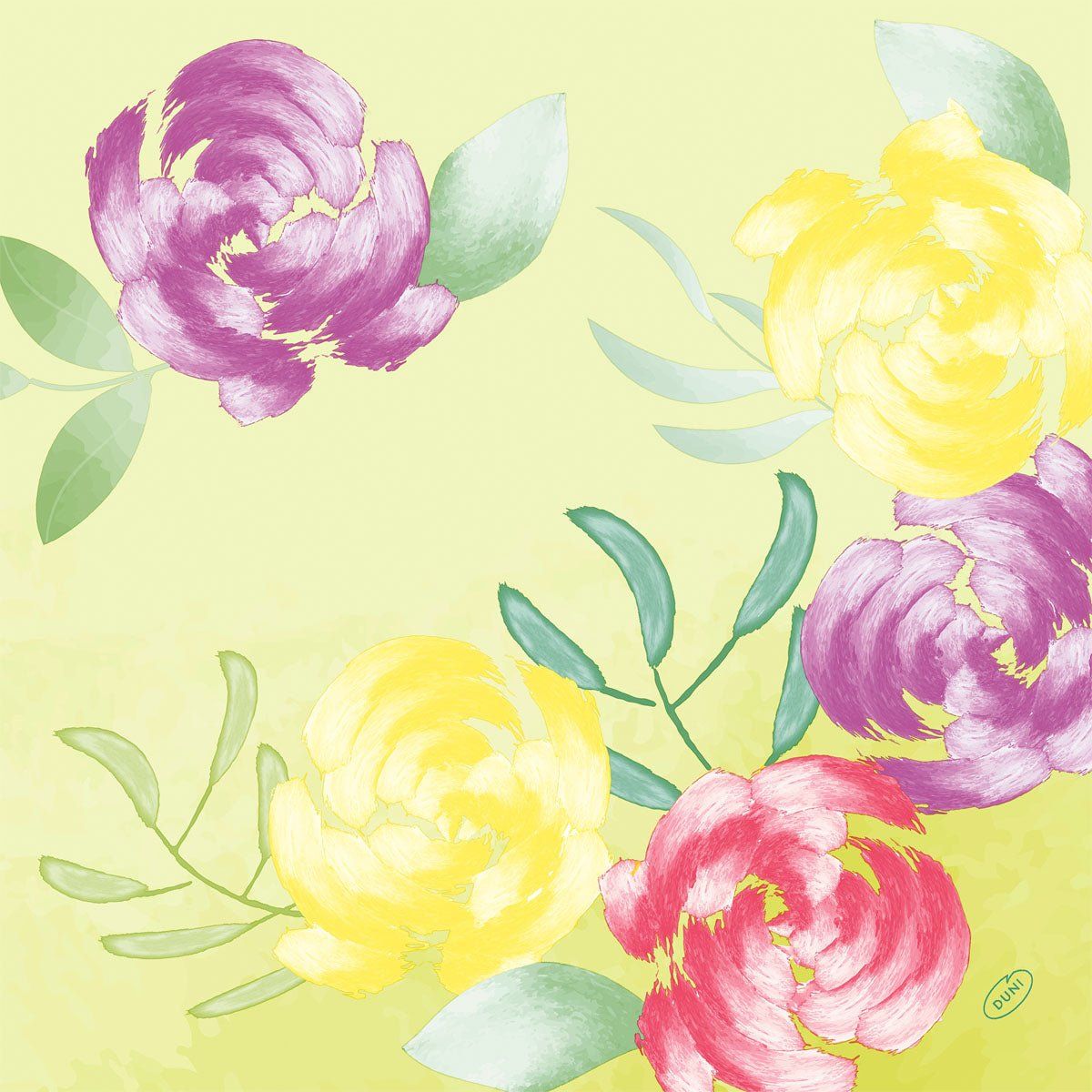 Servietten 40x40 4-lagig Klassik Soft Tropics Papierservietten 50 St Tücher