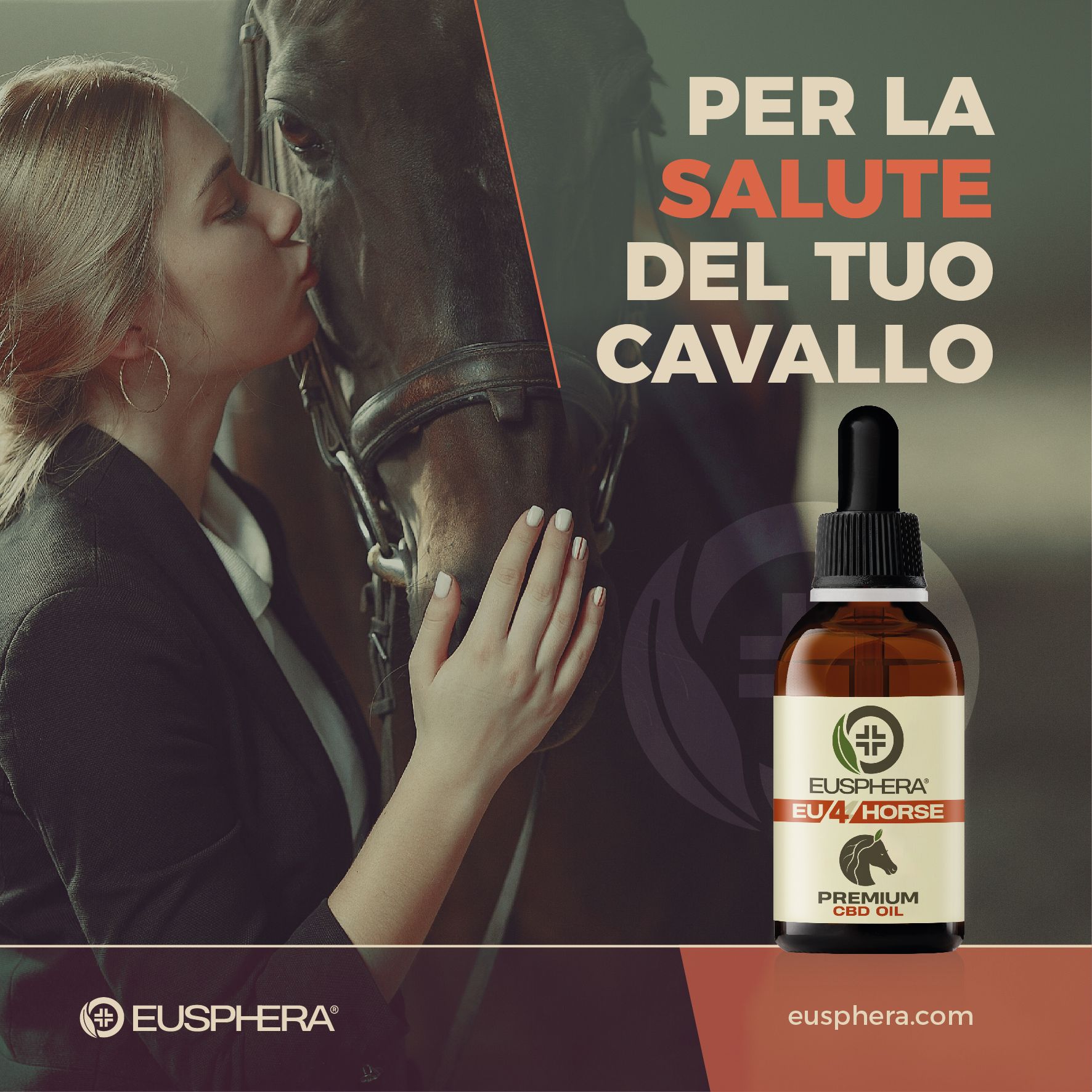 CBD-Ergänzung für die Pferdegesundheit | EU4HORSE - Eusphera