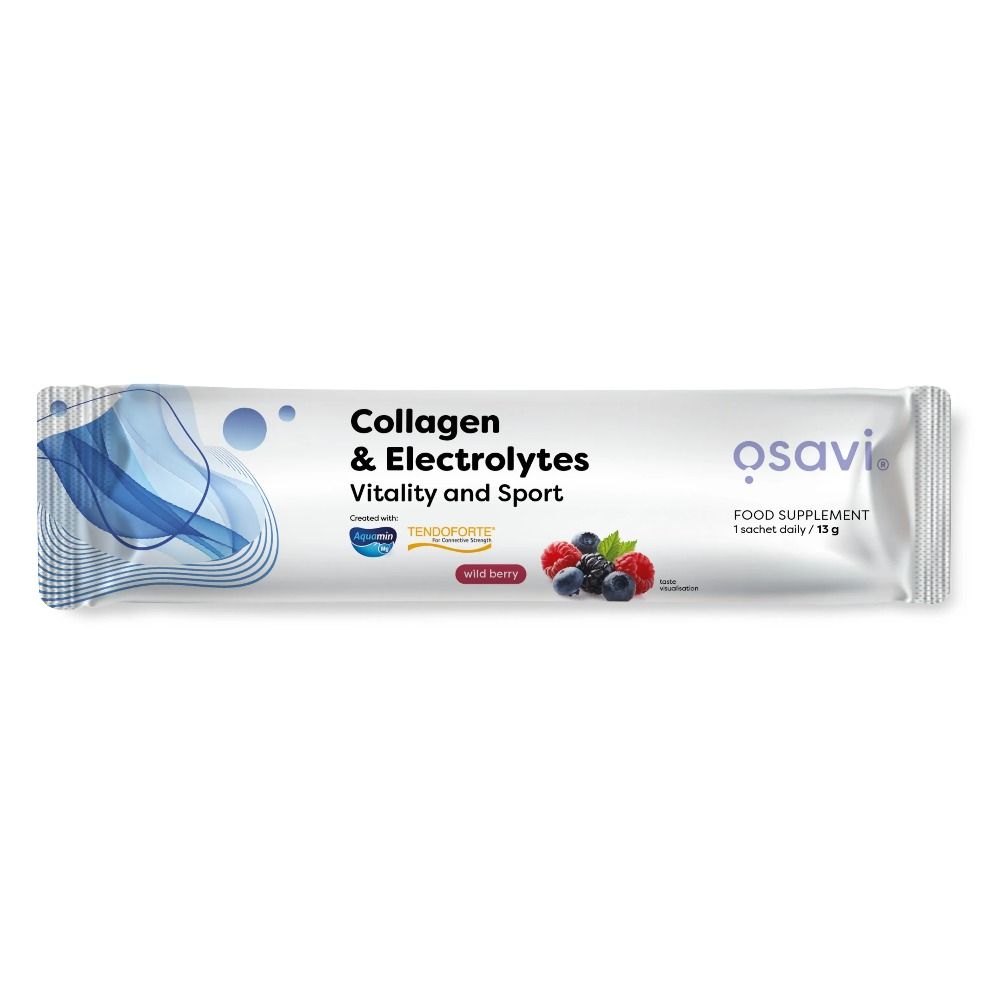 Osavi Collagen & Electrolytes Vitality and Sport, Waldbeere