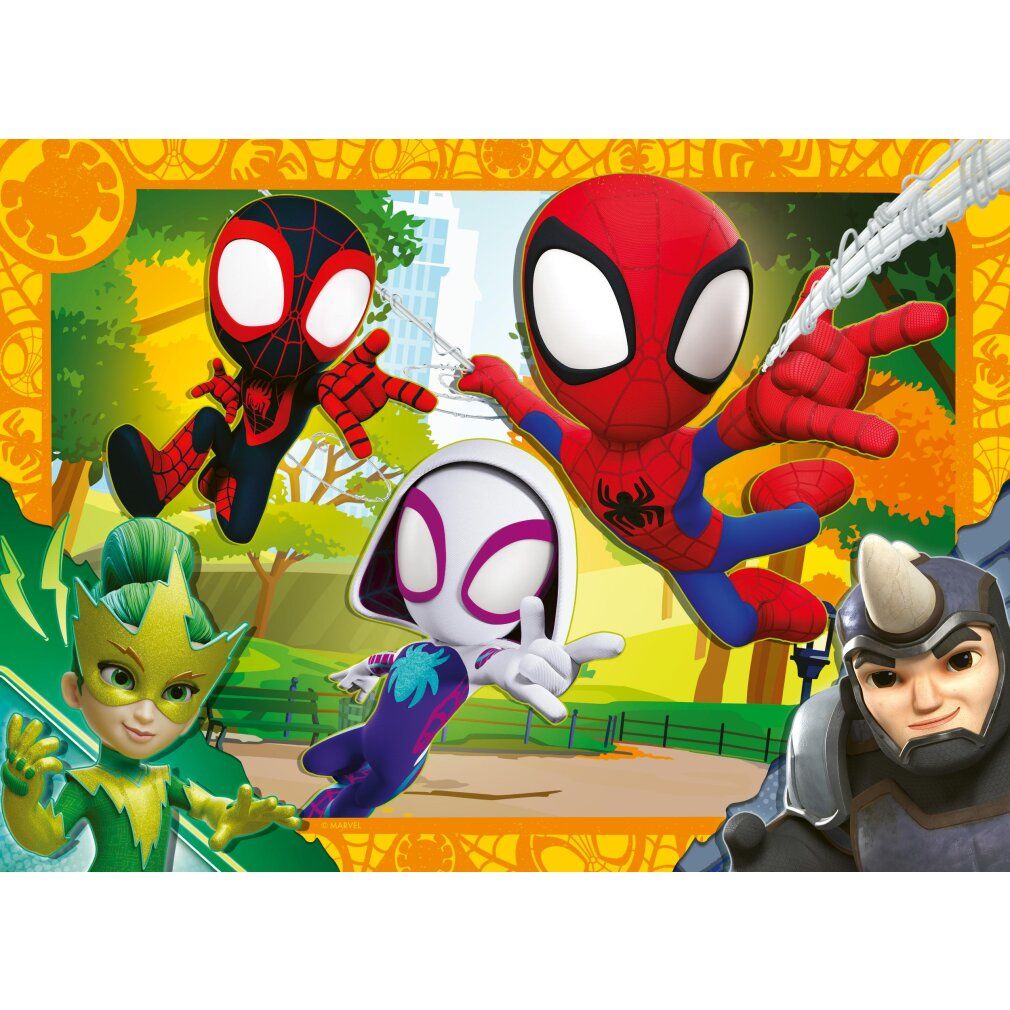 Puzzle 4x42 Stoßstange Pack - Spidey