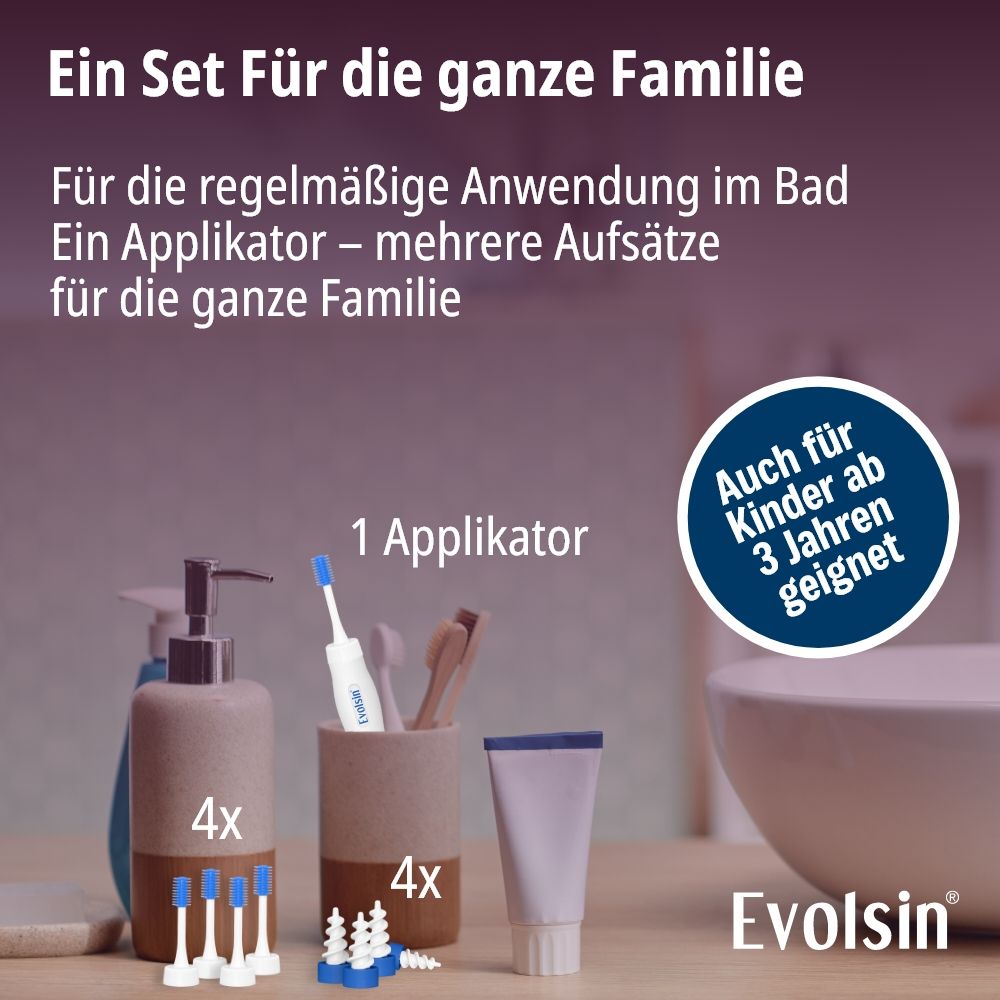EVOLSIN® Anti-Cérumen: Étapes simples d'utilisation pour le nettoyage des oreilles.