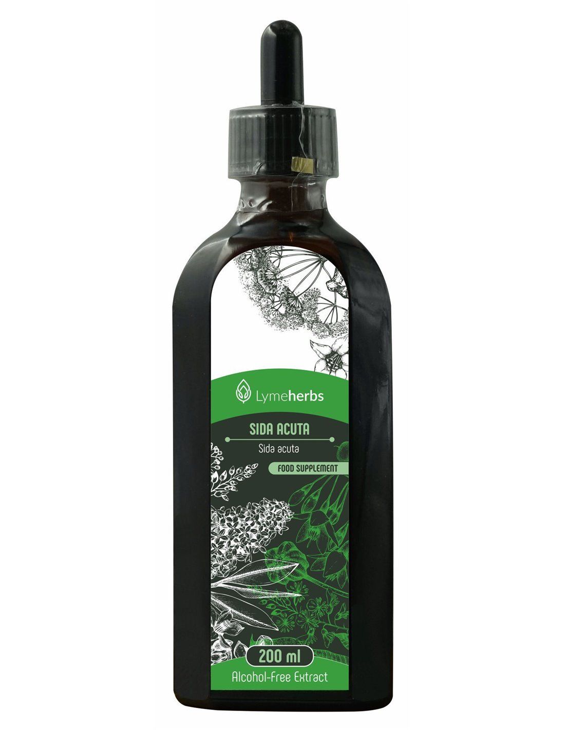 Lymeherbs Sida Acuta, Alkoholfreier Extrakt