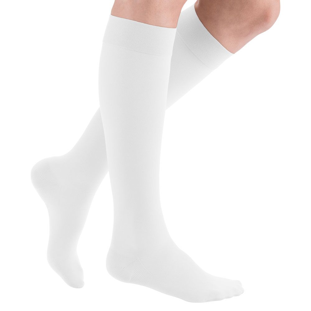 mediven plus CCL1 AD Kompressionsstrümpfe normal (39-44 cm) mit Noppenhaftband