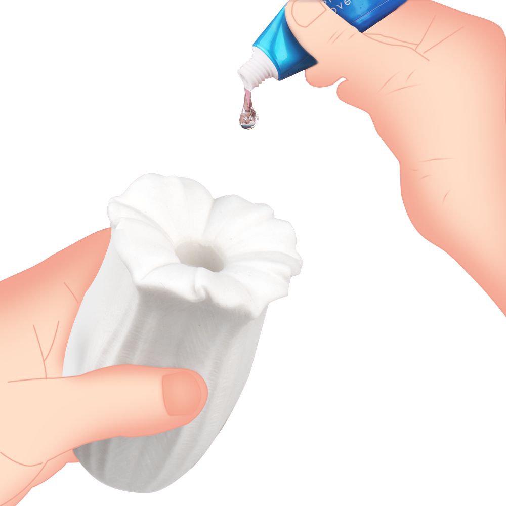 Pleasure Place- Blütenförmiger Masturbator für Männer aus weichem Silikon