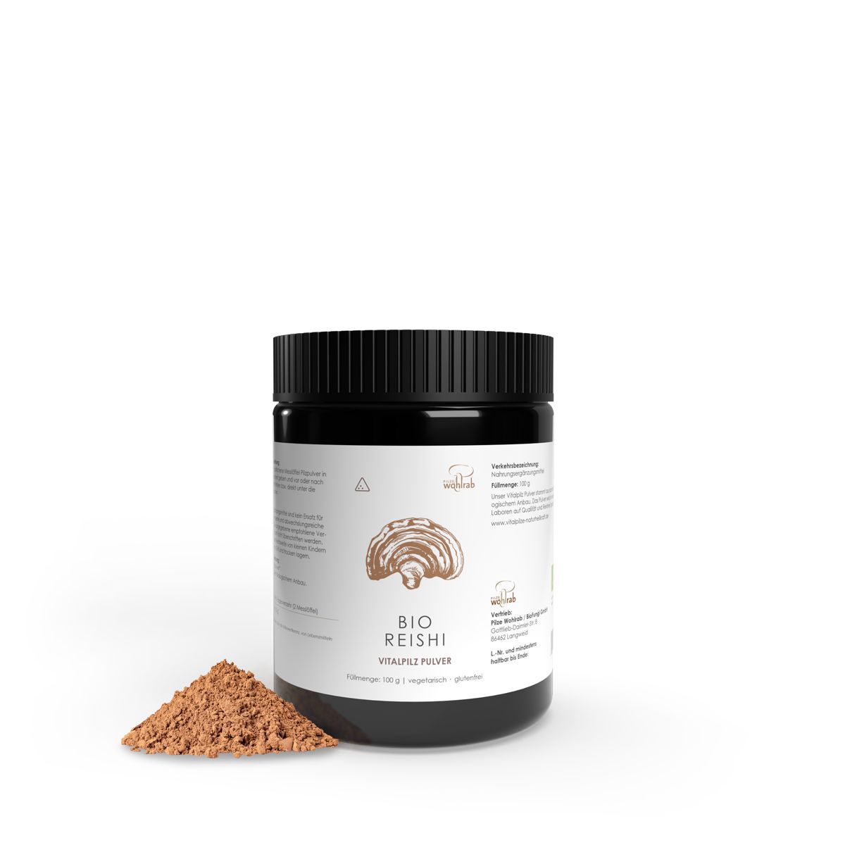 Pilze Wohlrab - Reishi BIO Pulver