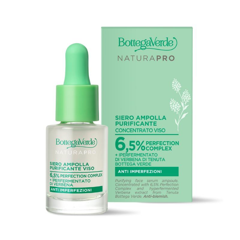Bottega Verde Siero ampolla purificante - concentrato viso - con 6.5% Perfection complex
