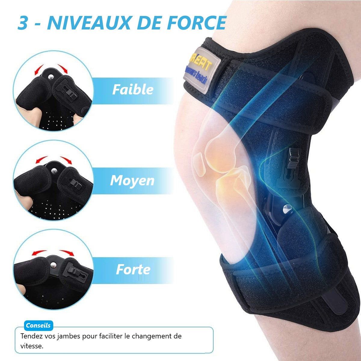 Onamaste Patellakniebandage