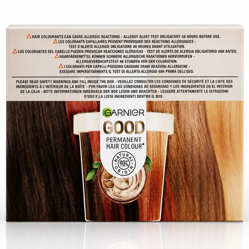 Garnier - Good Nachfüllset für permanente Haarfarbe 1 Pc
