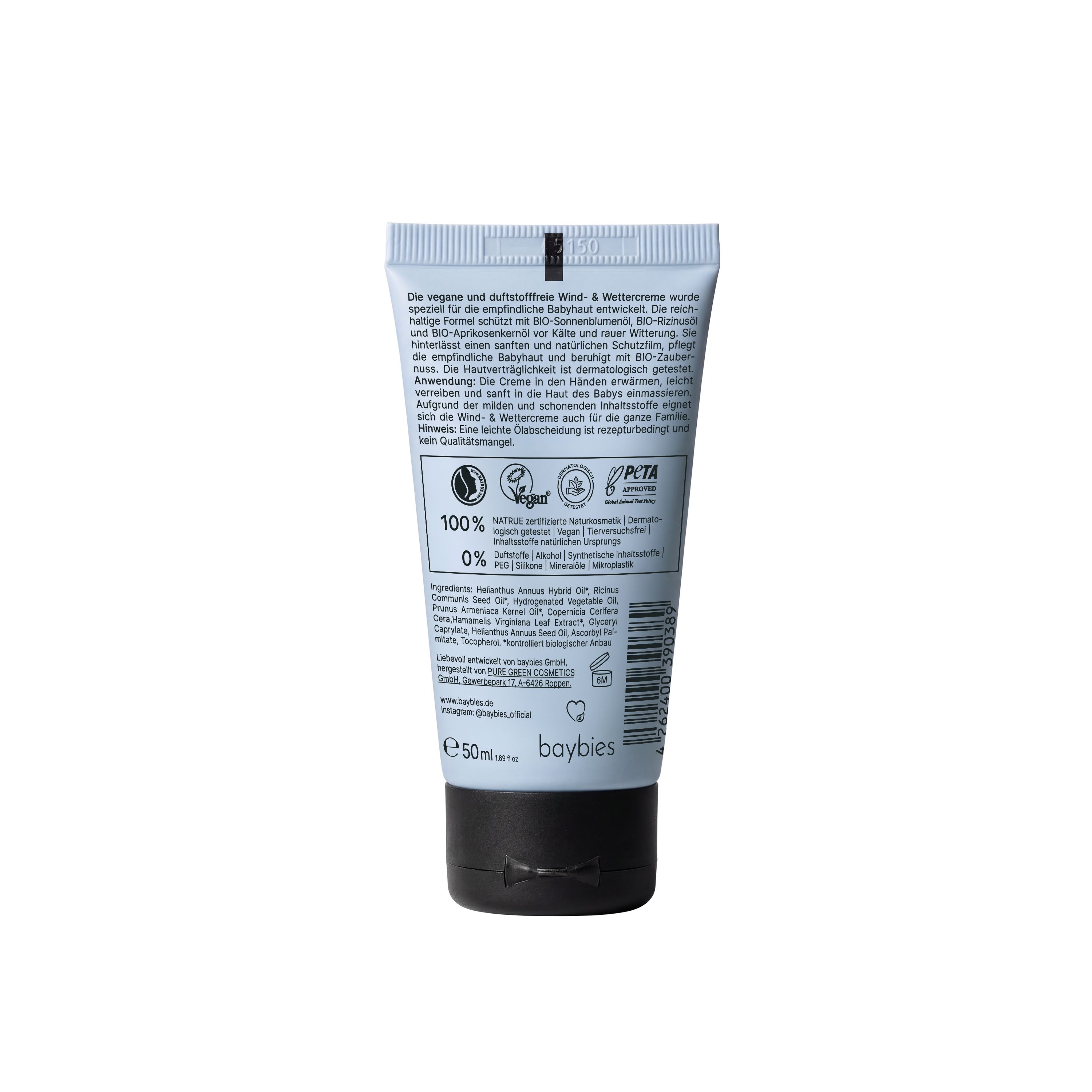 baybies Baby Wind- und Wettercreme