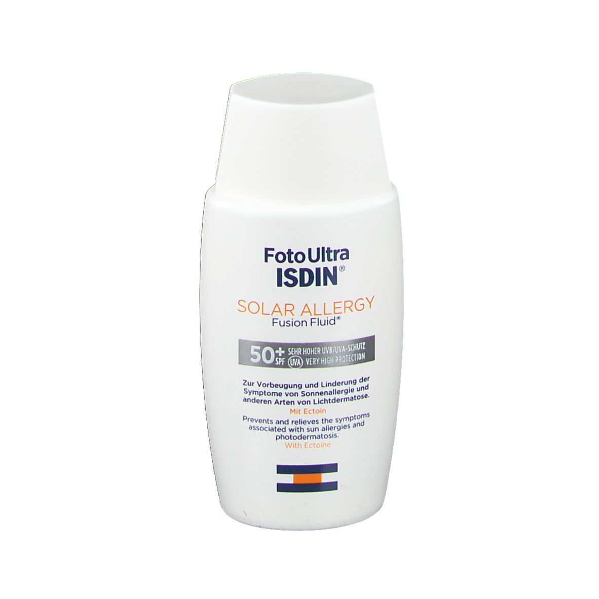 ISDIN  Fotoultra Solar Allergy Fusion Fluid LSF 50+ Sonnencreme bei Sonnenallergie