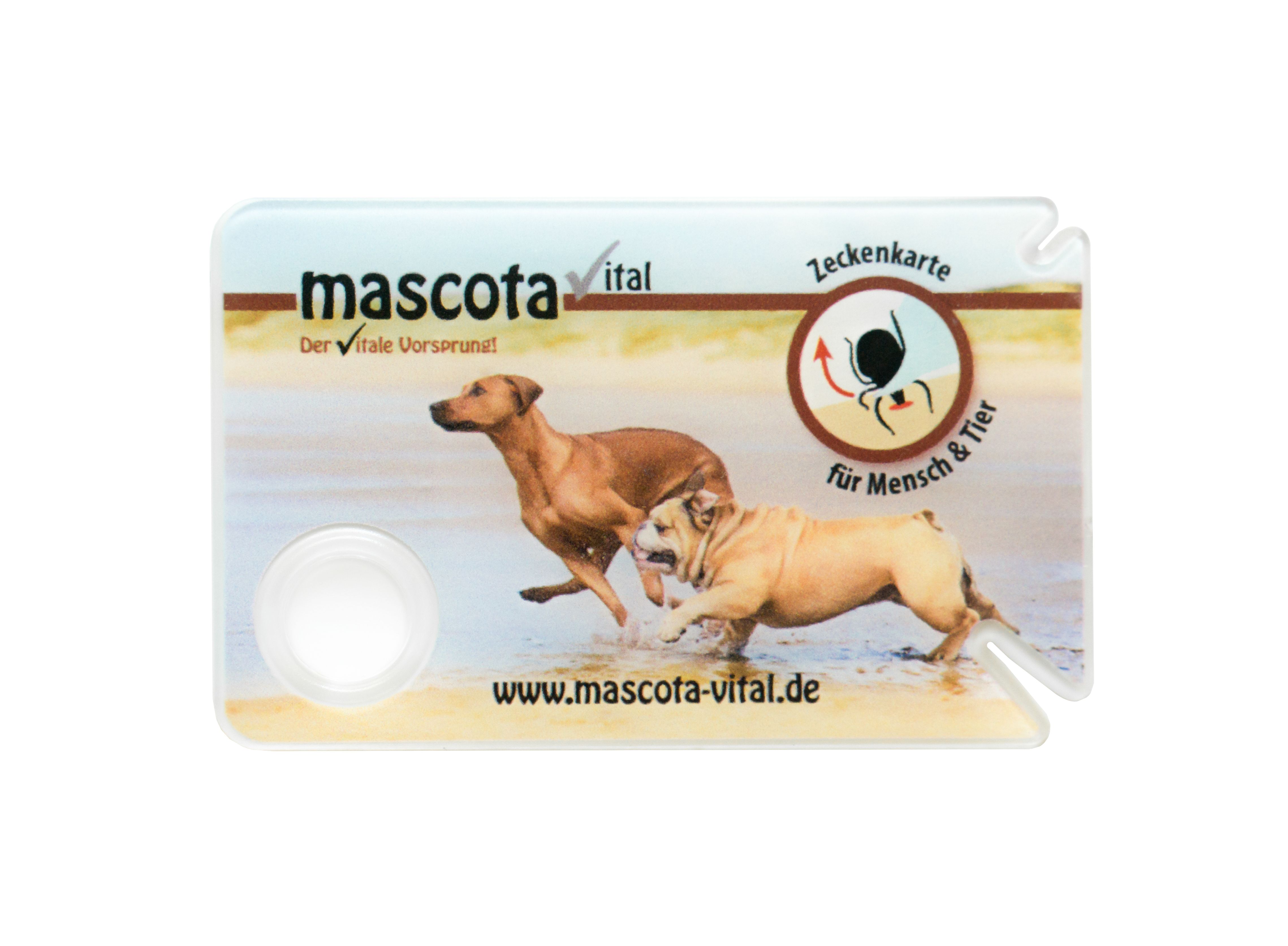 mascota vital - Zeckenkarte mit Lupe