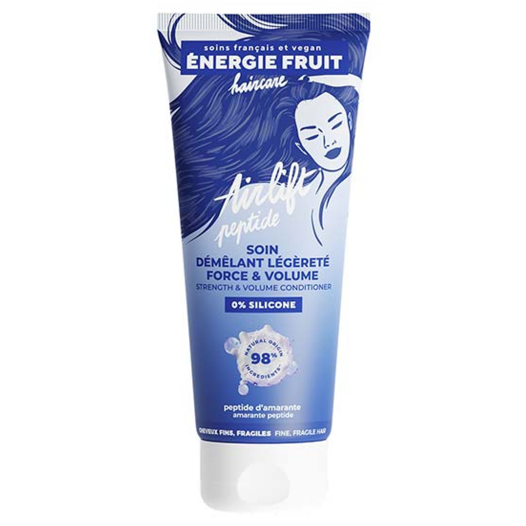 Energie Fruit Airlift Peptide Leichtgewichtige Pflegespülung Kraft & Volumen 8x5x18,5 cm