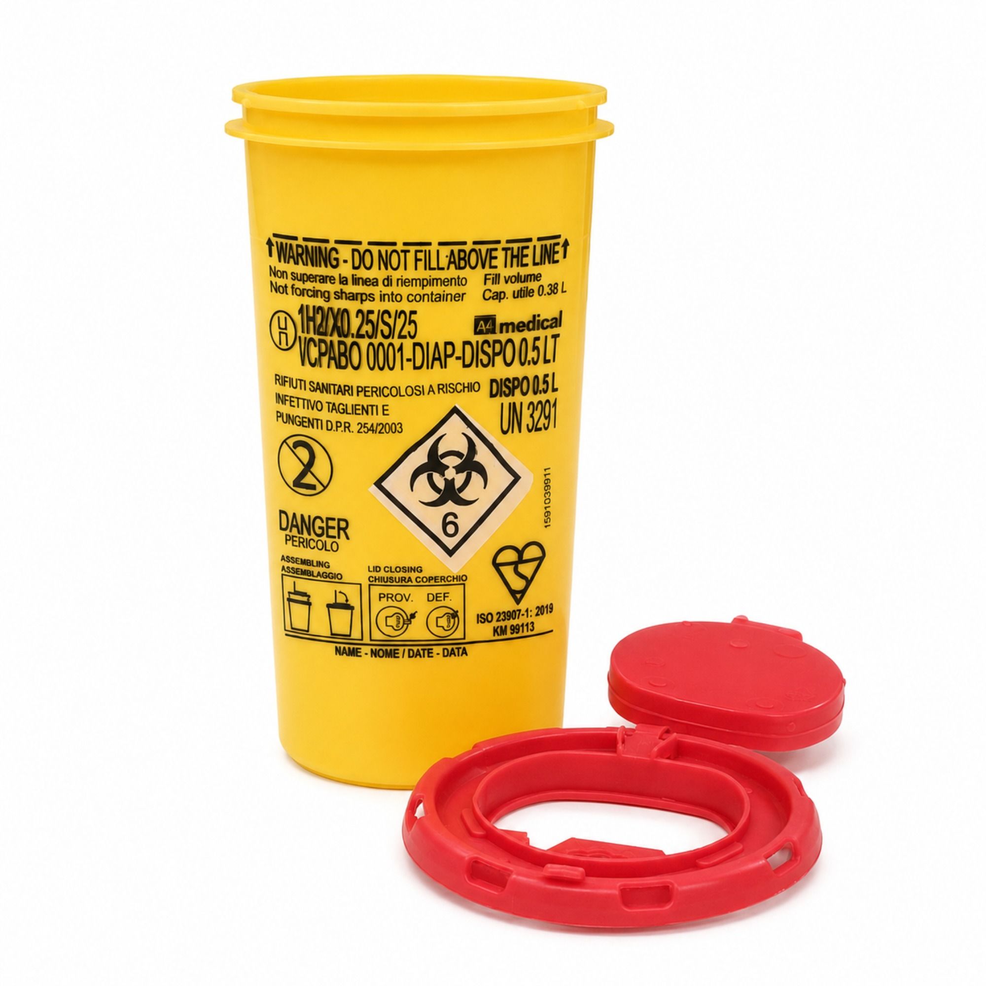 AP Medical DISPO Kanülensammler 0,5L