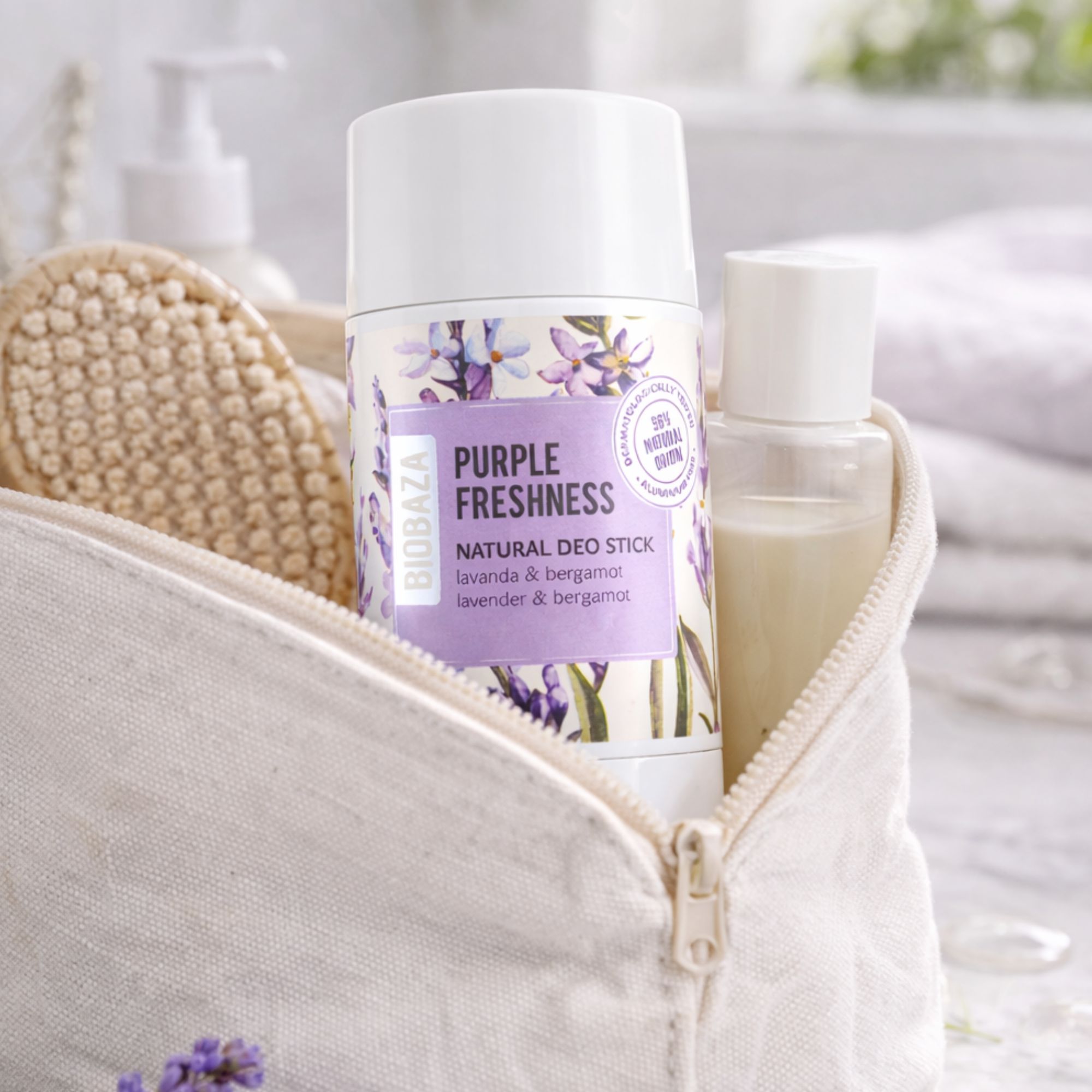 BIOBAZA Purple Freshness Natürlicher Deo Stick