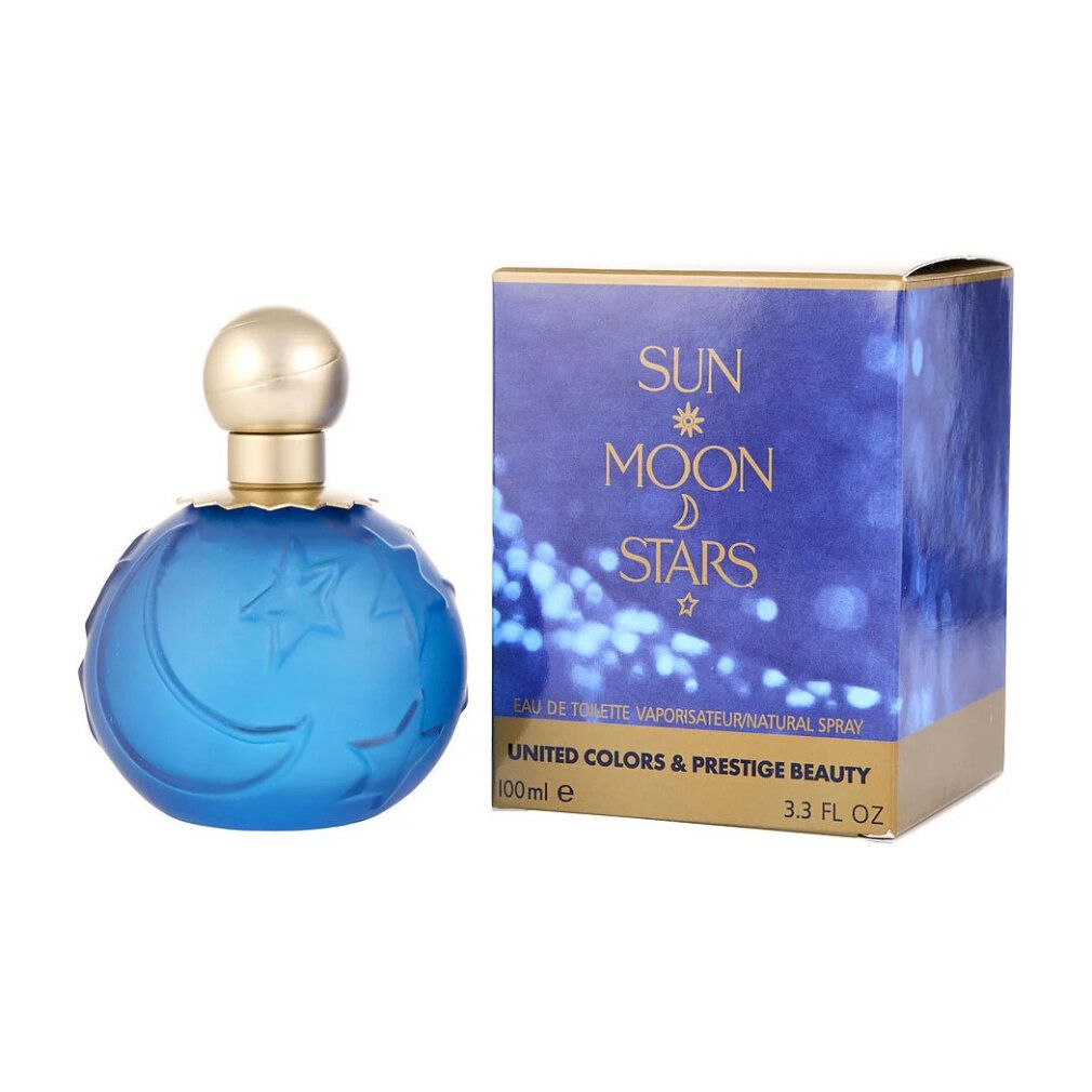 Karl Lagerfeld Sonne Mond Sterne EdT Flakon und Verpackung, 100ml.
