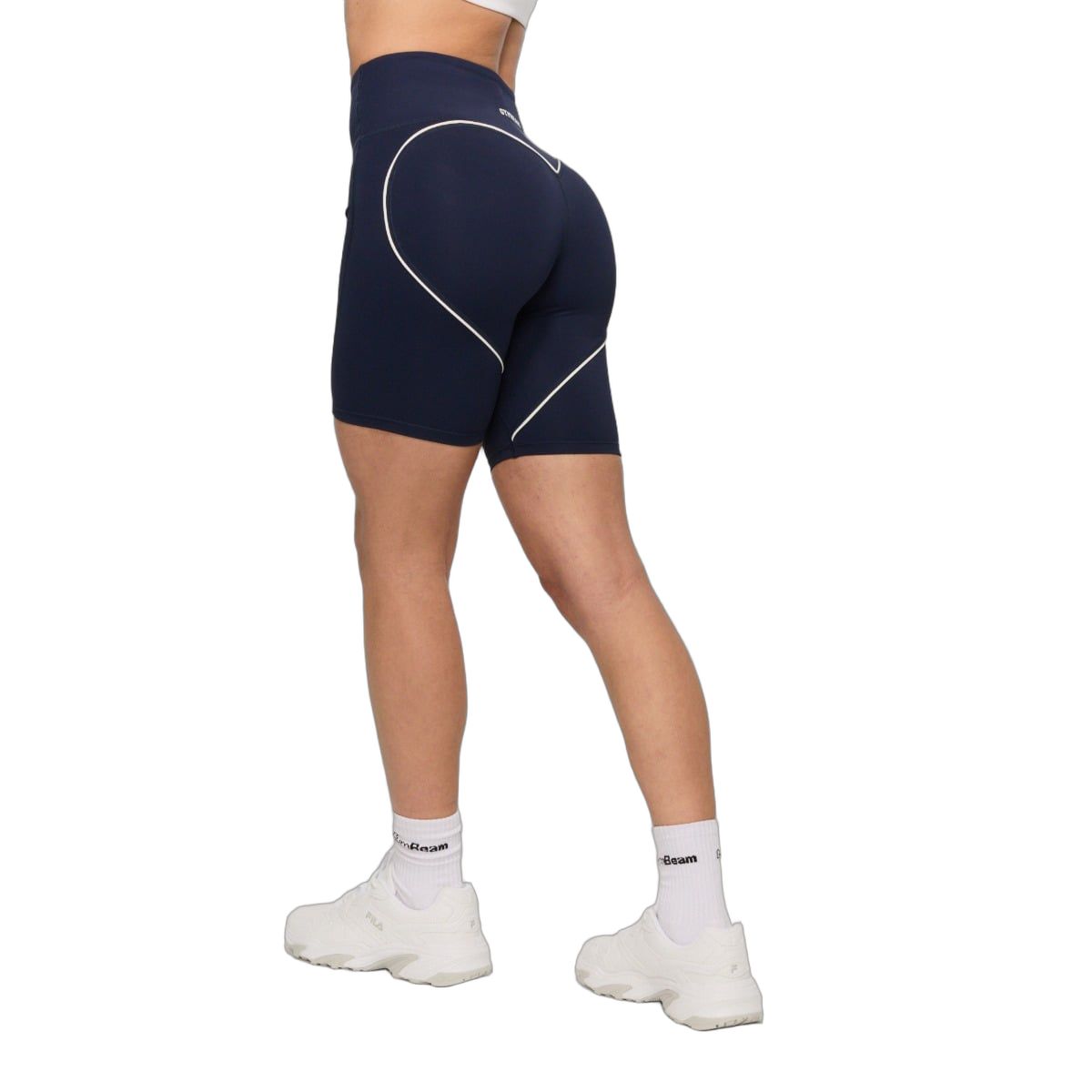 GymBeam Shorts Damen Slim mit Gummizug Varsity Blue 1 St