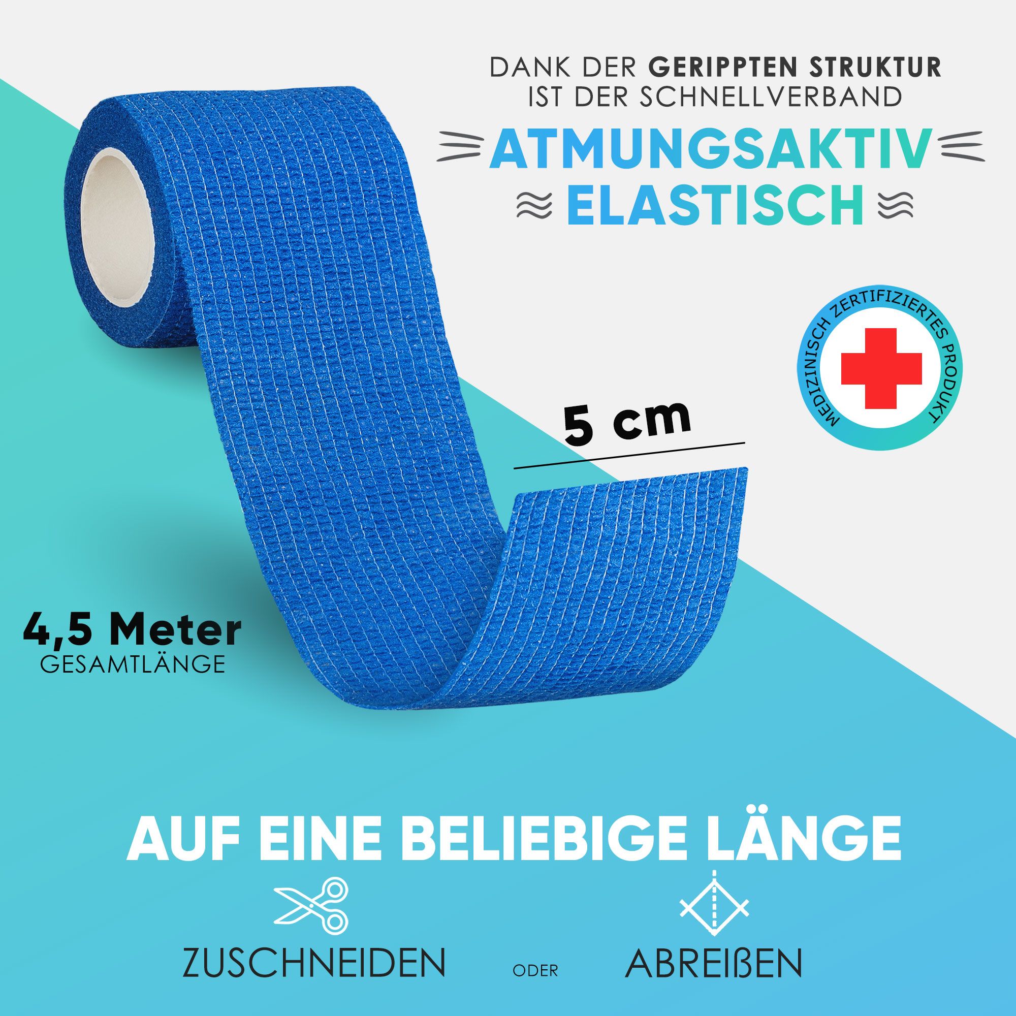 Health Press Selbstklebender Verband