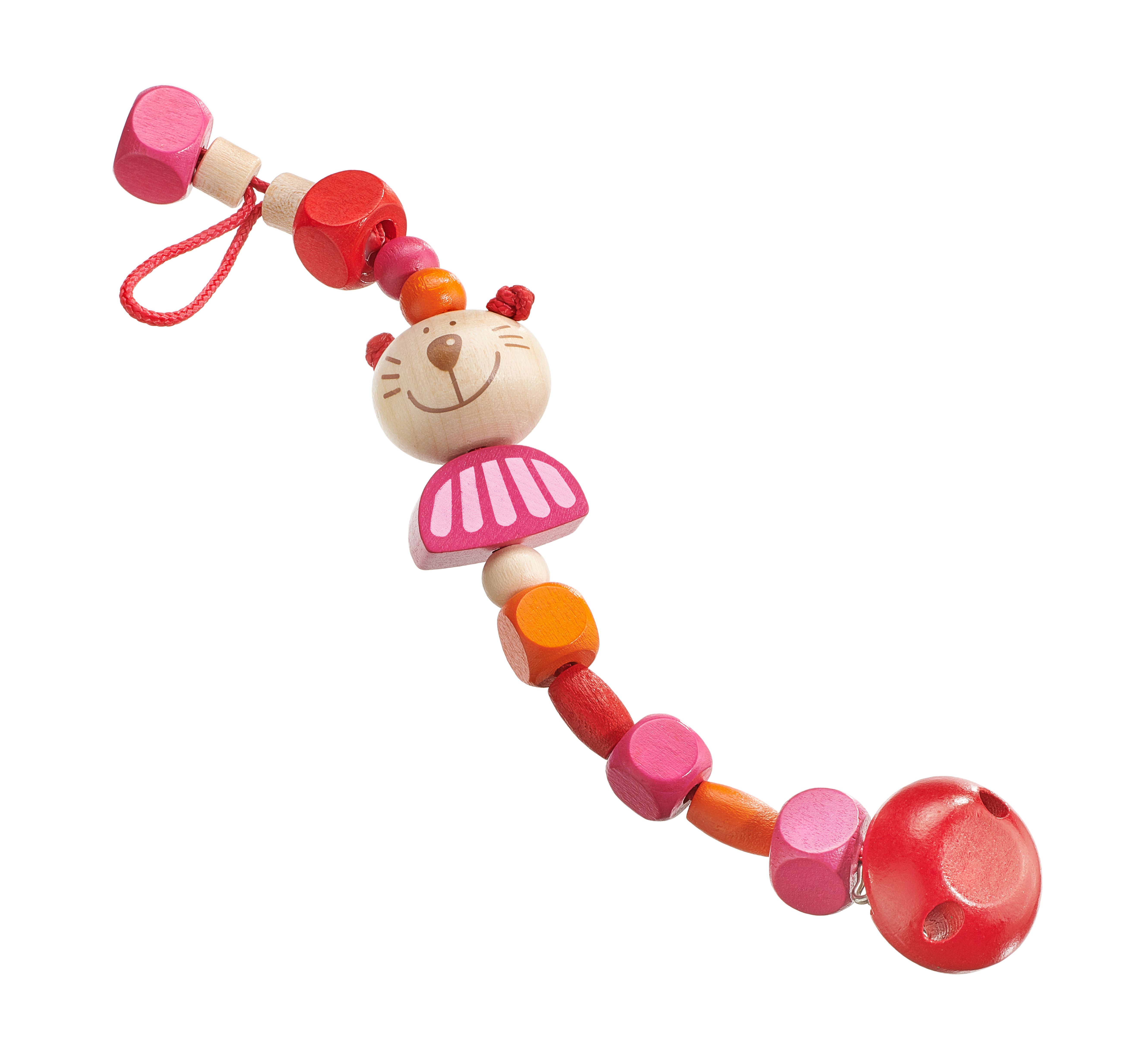 Babywelt - Kitti Katze, Schnullerkette, 21 cm