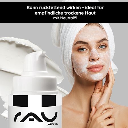 RAU Cosmetics Beta Glucan Recovery Mask reichhaltige Nachtcreme, Anti-Aging und Regeneration 50 ml Gesichtsmaske