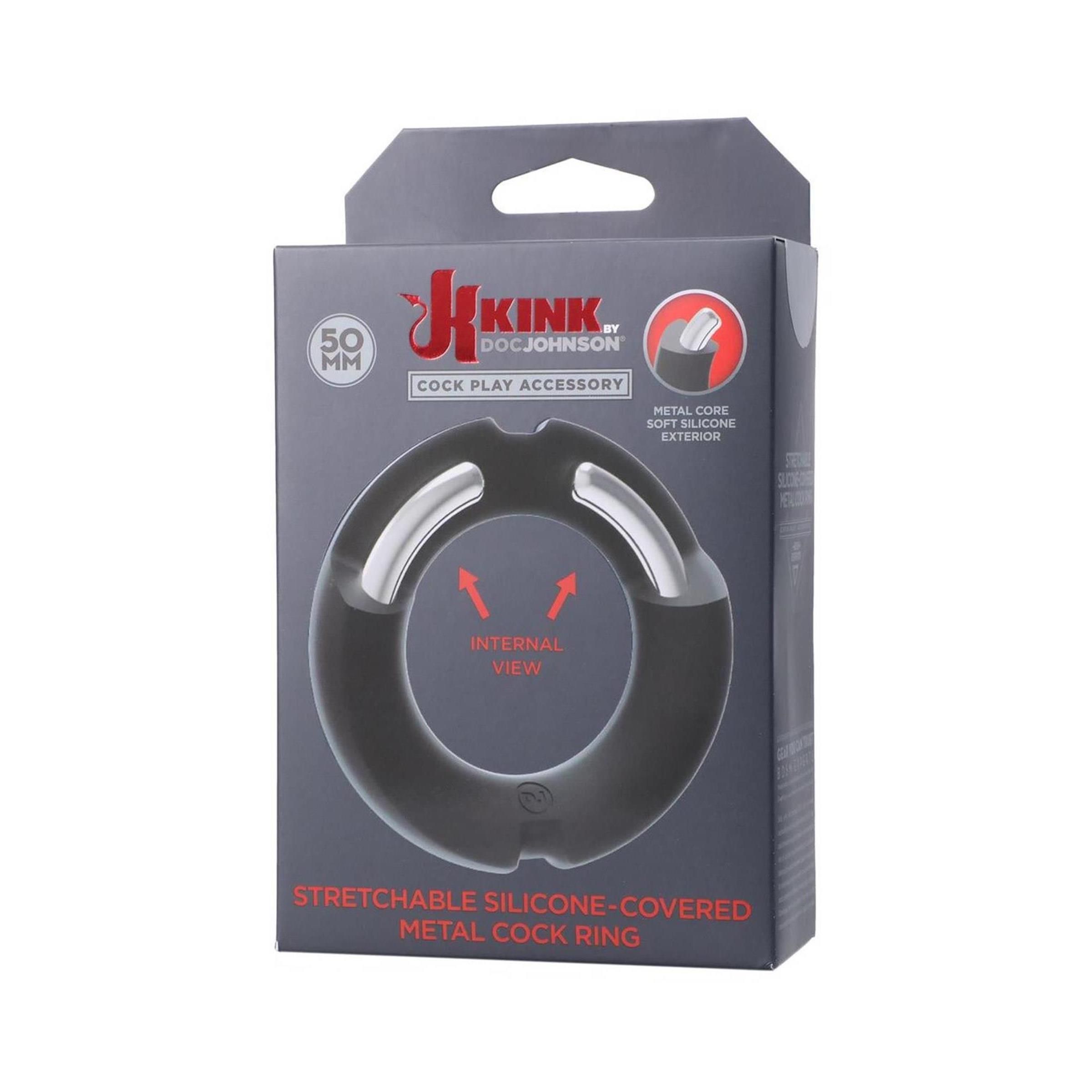 Doc Johnson - Silicone Cockring with Metal Inside