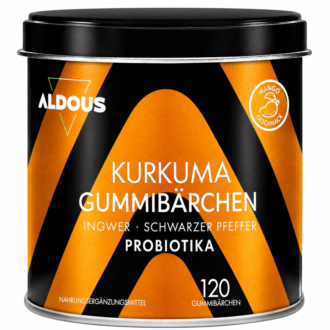 Aldous Kurkuma mit Ingwer Gummibärchen