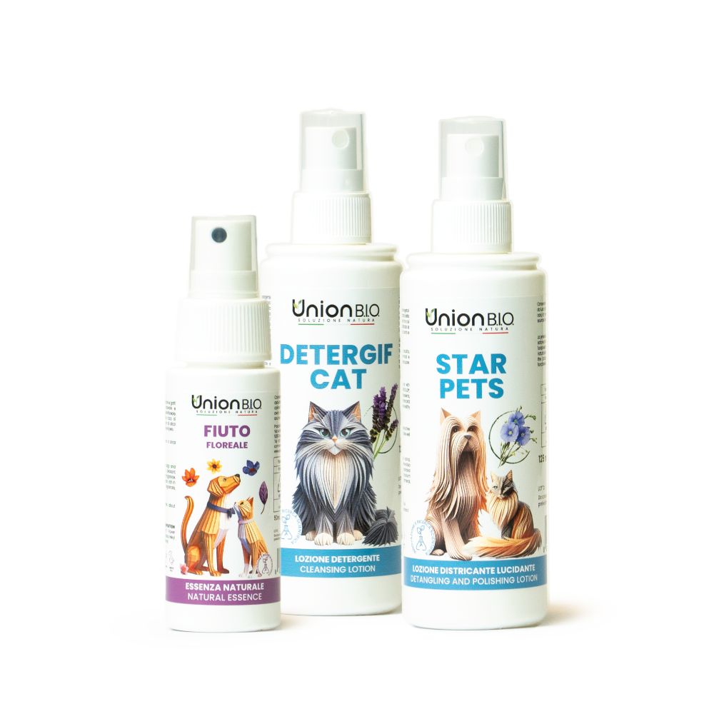 Union B.i.o. Reinigung des Katzenfells 300 ml Kombipackung