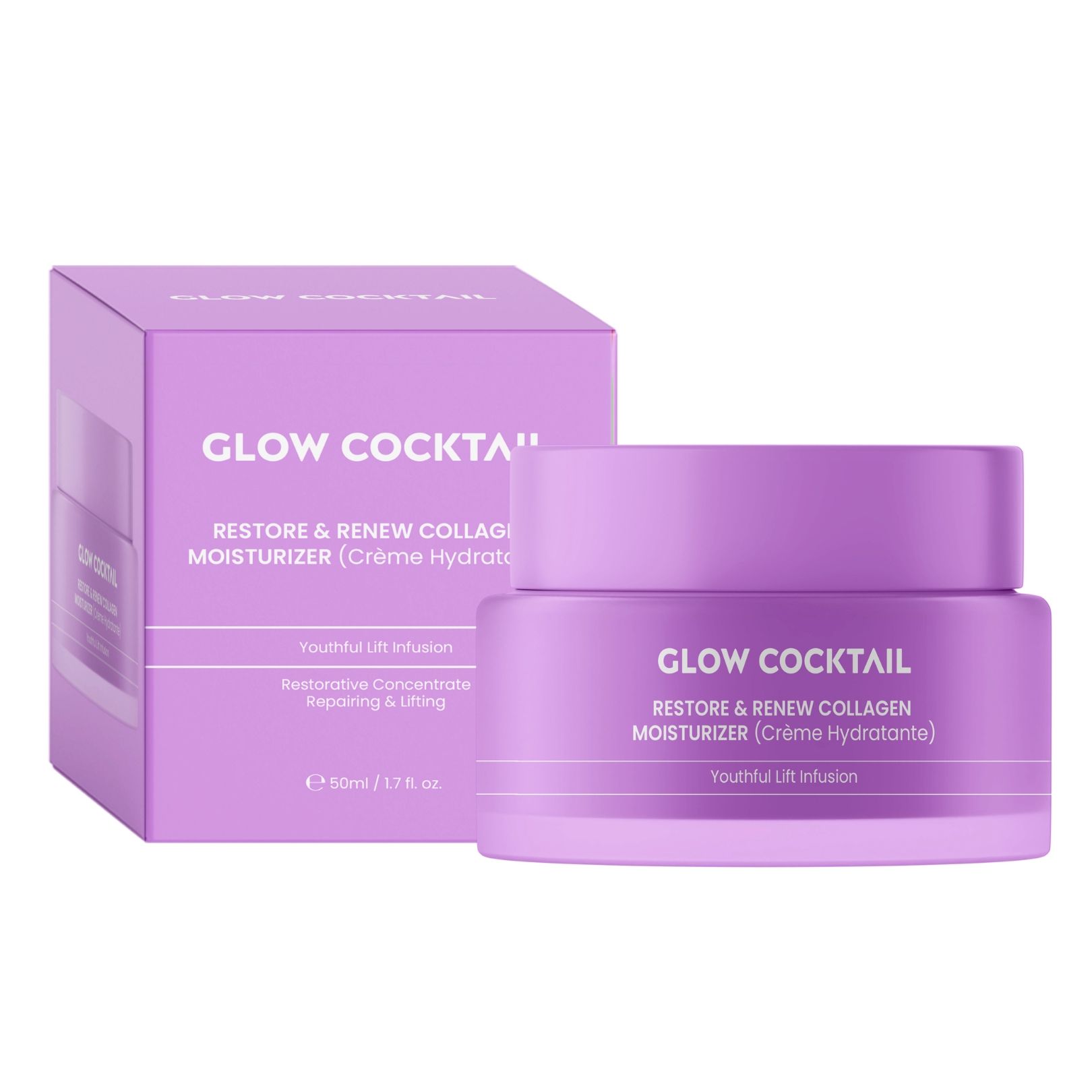 Glow Cocktail Restore & Renew Collagen Feuchtigkeitscreme