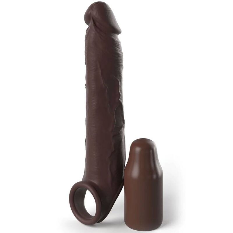 Fantasy X-Tensions - Elastische Penissleeve mit Hodenring 1 St
