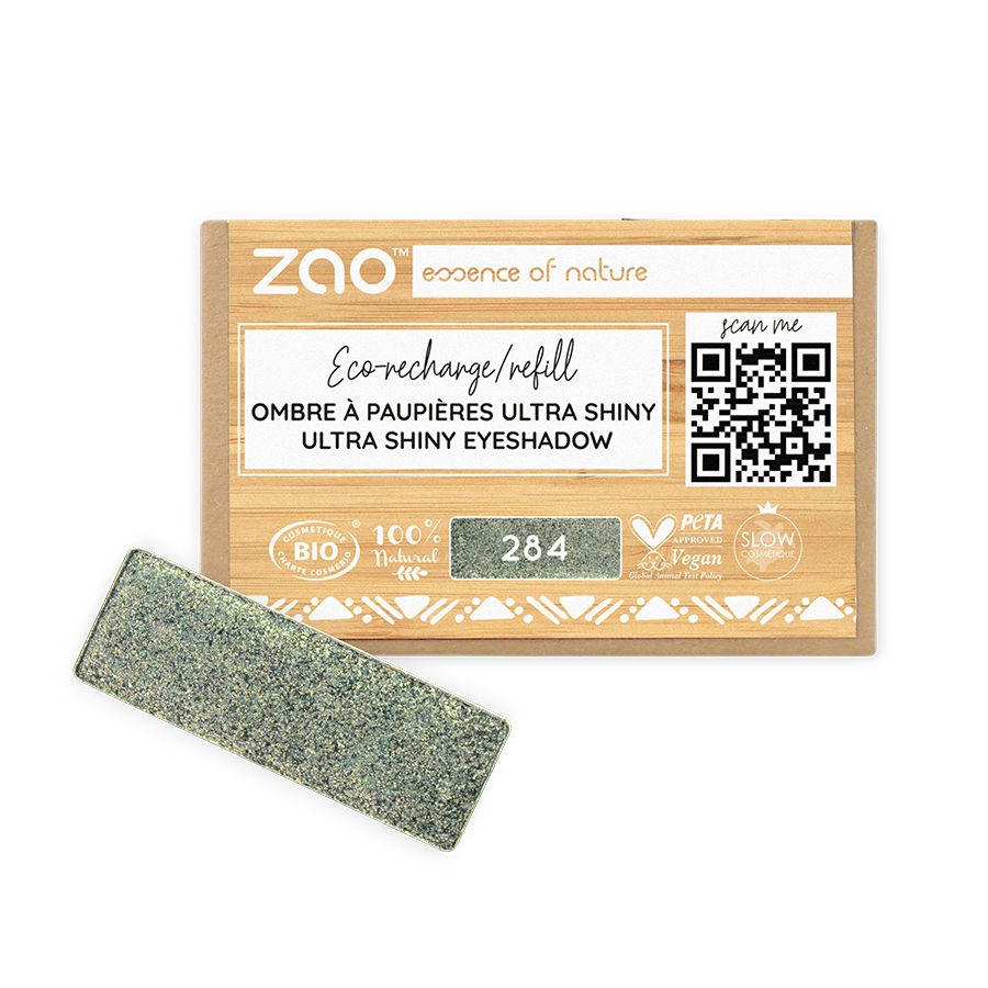 ZAO Make-up Ricarica Ombretto rettangolare Ultra-Shiny