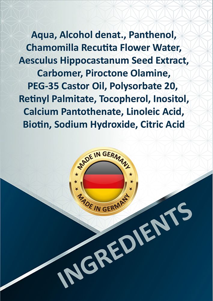 Anti Schuppen Gel für trockene, schuppige und juckende Kopfhaut